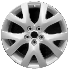 Genuine factory OEM Matte Silver wheel for 2006-2009 Mazda Professionally remanufactured to like-new condition