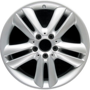 Genuine factory OEM All Silver Front wheel for 2006-2009 Mercedes-Benz Front Professionally remanufactured to like-new condition