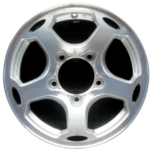 Genuine factory OEM Machined w/ Silver Pockets wheel for 1999-2001 Chevrolet, Pontiac Professionally remanufactured to like-new condition