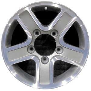 Genuine factory OEM Machined w/ Charcoal Pockets wheel for 2002-2004 Chevrolet Professionally remanufactured to like-new condition