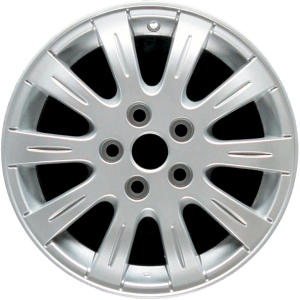 Genuine factory OEM All Silver wheel for 2006-2010 Mitsubishi Professionally remanufactured to like-new condition