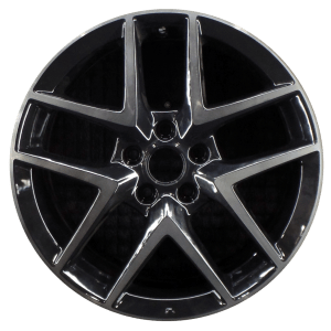 10393 Machined w/ Black Pockets Tinted Clear