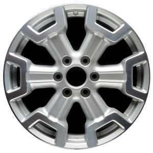 Genuine factory OEM Machined w/ Silver Pockets wheel for 2016-2024 Nissan Professionally remanufactured to like-new condition
