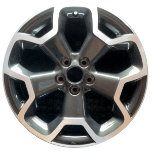 Genuine factory OEM Machined w/ Charcoal Pockets wheel for 2013-2015 Subaru Professionally remanufactured to like-new condition