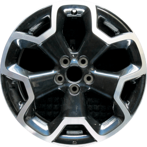 Genuine factory OEM Machined w/ Dark Charcoal Pockets wheel for 2013-2015 Subaru Professionally remanufactured to like-new condition