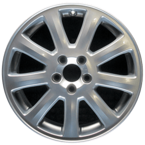 Genuine factory OEM Hyper Silver wheel for 1999-2009 Volvo Professionally remanufactured to like-new condition