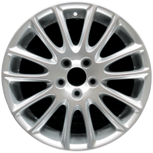 Genuine factory OEM All Silver wheel for 2007-2009 Volvo Professionally remanufactured to like-new condition