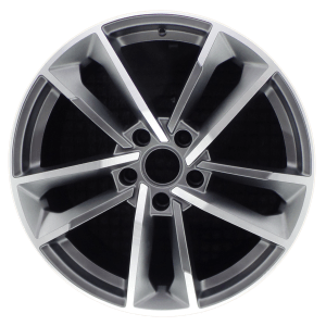Genuine factory OEM Machined w/ Gray Pockets wheel for 2020-2023 Audi Professionally remanufactured to like-new condition