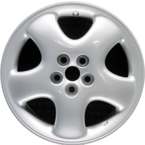 Genuine factory OEM All Silver wheel for 2001-2002 Chrysler Professionally remanufactured to like-new condition