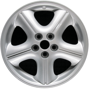 Genuine factory OEM All Silver wheel for 2004-2006 Dodge Professionally remanufactured to like-new condition