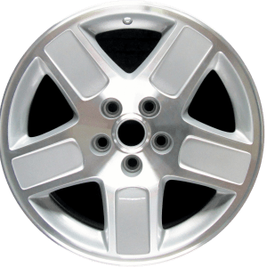 Genuine factory OEM Machined w/ Silver Pockets wheel for 2005-2007 Dodge Professionally remanufactured to like-new condition