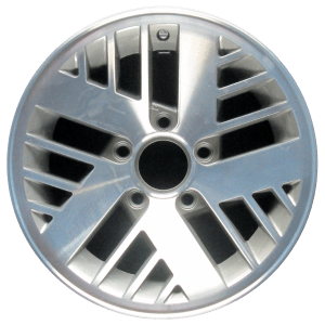 Genuine factory OEM Machined w/ Silver Pockets wheel for 1984-1992 Pontiac Professionally remanufactured to like-new condition