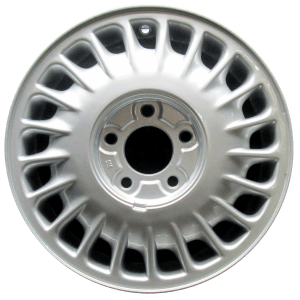 Genuine factory OEM All Silver wheel for 1997-2001 Buick Professionally remanufactured to like-new condition