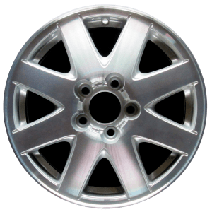 Genuine factory OEM Machined w/ Silver Pockets wheel for 2004-2005 Buick Professionally remanufactured to like-new condition