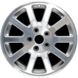 Genuine factory OEM Machined w/ Silver Pockets wheel for 2005-2007 Buick Professionally remanufactured to like-new condition