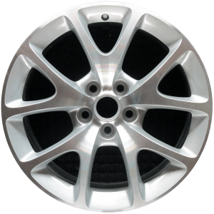 Genuine factory OEM Machined w/ Silver Pockets wheel for 2011-2019 Buick, Chevrolet Professionally remanufactured to like-new condition
