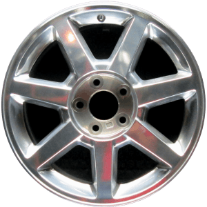 Genuine factory OEM Polished Front wheel for 2004-2011 Cadillac Front Professionally remanufactured to like-new condition