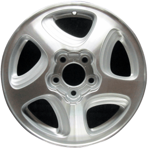 Genuine factory OEM Machined w/ Silver Pockets wheel for 2000-2005 Chevrolet Professionally remanufactured to like-new condition