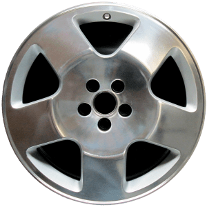 Genuine factory OEM Polished wheel for 2000-2004 Audi Professionally remanufactured to like-new condition