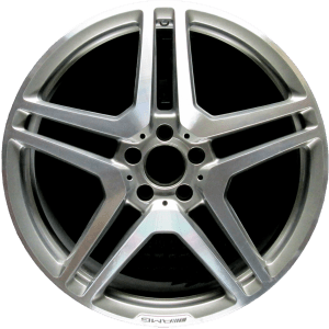 Genuine factory OEM Machined w/ Gray Pockets Rear wheel for 2008-2014 Mercedes-Benz Rear Professionally remanufactured to like-new condition