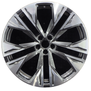 Genuine factory OEM Machined w/ Gray Pockets wheel for 2024 Audi Professionally remanufactured to like-new condition