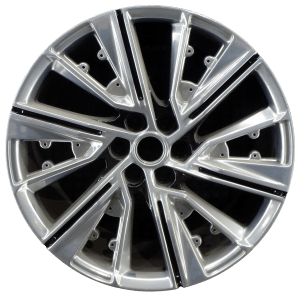 Genuine factory OEM Polished w/ Black Pockets wheel for 2023-2026 Cadillac Professionally remanufactured to like-new condition