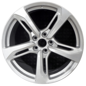 Genuine factory OEM All Silver wheel for 2016-2020 Audi Professionally remanufactured to like-new condition