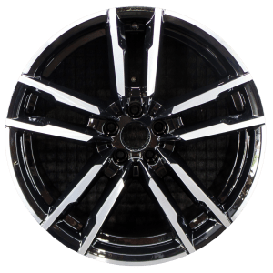Genuine factory OEM Machined w/ Black Pockets Front wheel for 2017-2024 BMW Front Professionally remanufactured to like-new condition