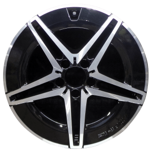 Genuine factory OEM Machined w/ Black Pockets wheel for 2022-2024 Mercedes-Benz Professionally remanufactured to like-new condition