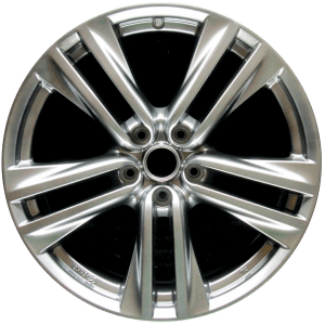Genuine factory OEM Hyper Silver wheel for 2011-2017 Infiniti Professionally remanufactured to like-new condition
