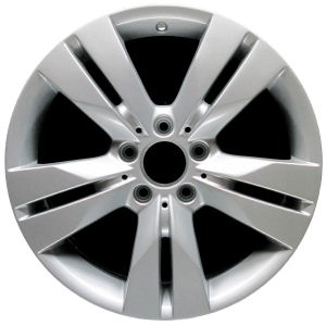 Genuine factory OEM All Silver Rear wheel for 2009-2012 Mercedes-Benz Rear Professionally remanufactured to like-new condition