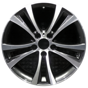 Genuine factory OEM Machined w/ Charcoal Pockets wheel for 2013-2021 BMW Professionally remanufactured to like-new condition
