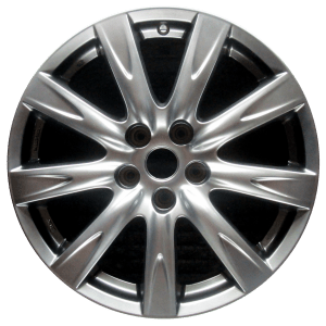 Genuine factory OEM Hyper Silver Rear wheel for 2010-2013 Infiniti Rear Professionally remanufactured to like-new condition