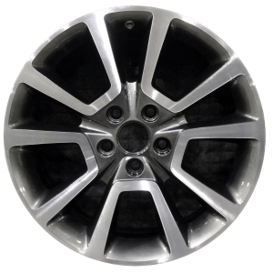 Genuine factory OEM Machined w/ Charcoal Pockets wheel for 2011-2017 Jeep Professionally remanufactured to like-new condition