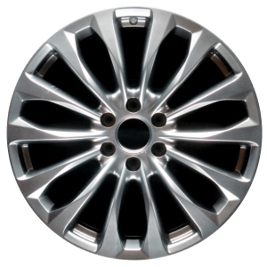 Genuine factory OEM Hyper Silver wheel for 2015-2018 Infiniti Professionally remanufactured to like-new condition
