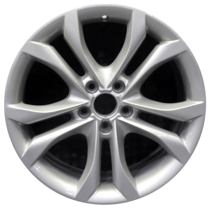 Genuine factory OEM All Silver wheel for 2007-2015 Audi Professionally remanufactured to like-new condition