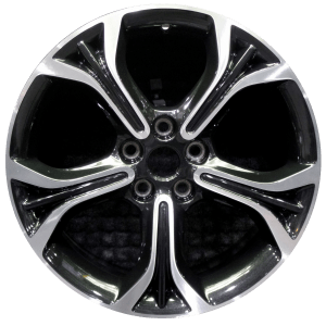 Genuine factory OEM Machined w/ Black Pockets wheel for 2019 Chevrolet Cruze Professionally remanufactured to like-new condition