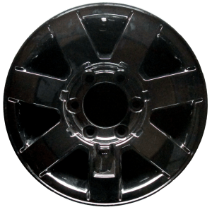 Genuine factory OEM Black wheel for 2006-2010 Hummer Professionally remanufactured to like-new condition