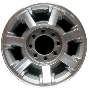 Genuine factory OEM Machined w/ Charcoal Pockets wheel for 2008-2009 Hummer Professionally remanufactured to like-new condition