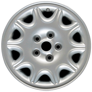 Genuine factory OEM All Silver wheel for 2000-2003 Jaguar Professionally remanufactured to like-new condition