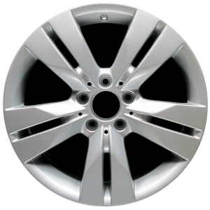 Genuine factory OEM All Silver Front wheel for 2009-2012 Mercedes-Benz Front Professionally remanufactured to like-new condition