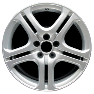 Genuine factory OEM All Silver wheel for 2004-2008 Acura Professionally remanufactured to like-new condition