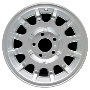 Genuine factory OEM All Silver wheel for 1995-1997 Ford, Mercury Professionally remanufactured to like-new condition