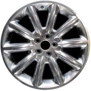 Genuine factory OEM Polished wheel for 2010-2012 Lincoln Professionally remanufactured to like-new condition