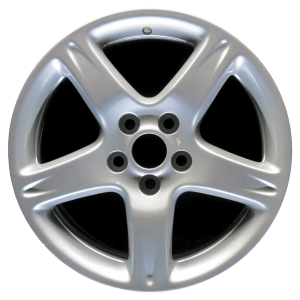 Genuine factory OEM All Silver wheel for 1998-2002 Lexus Professionally remanufactured to like-new condition