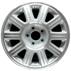 Genuine factory OEM Machined w/ Gray Pockets wheel for 1999-2003 Ford, Lincoln Professionally remanufactured to like-new condition
