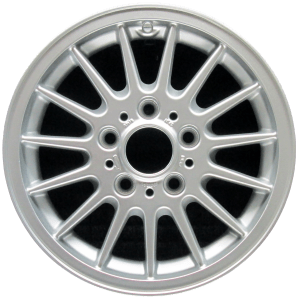 Genuine factory OEM All Silver wheel for 1998-1999 BMW Professionally remanufactured to like-new condition