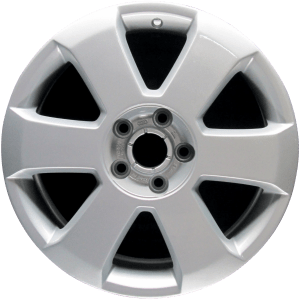 Genuine factory OEM All Silver wheel for 2000-2004 Audi Professionally remanufactured to like-new condition
