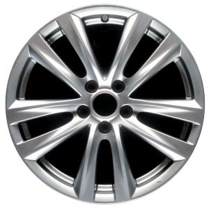 Genuine factory OEM Hyper Silver wheel for 2015-2019 Infiniti Professionally remanufactured to like-new condition