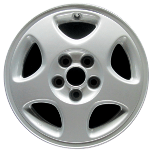 Genuine factory OEM All Silver wheel for 1991-1993 Mitsubishi Professionally remanufactured to like-new condition